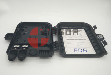 comprar Caja óptica del divisor de la fibra óptica del PLC de 1x8 LGX, caja al aire libre del divisor de los 2in 8out FTTH Fabricación en línea