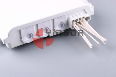 comprar Corazones ópticos de la caja 8 del divisor del ABS al aire libre, caja sin cortar de la terminación del cable para el blanco del divisor del PLC 1x8 Fabricación en línea