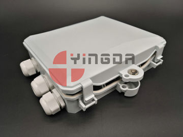 comprar Divisor óptico al aire libre del PLC de la caja terminal 1x12, 12 caja de distribución de la fibra de los corazones 3Ports IP65 Fabricación en línea