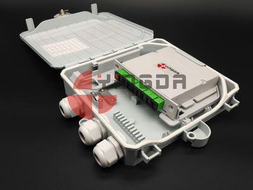 comprar FAT de las fibras de la caja del divisor del PLC del módulo de la fibra óptica LGX, del soporte de poste y del soporte 12 de la pared Fabricación en línea
