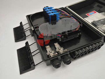 comprar Caja IP65 del divisor de la fibra óptica de la caja de la terminación de la fibra de los puertos de FTTH 16 montada en la pared Fabricación en línea