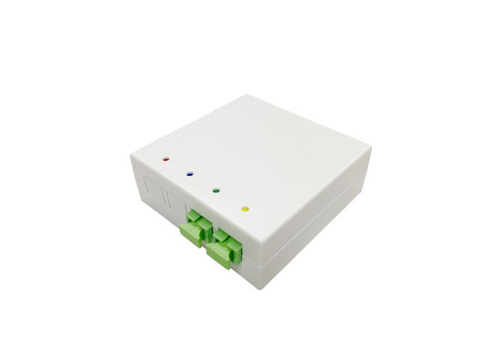 comprar Cuadro de salida de fibra óptica interior de 4 puertos FRB-4C para DIN 35mm montado en el bastidor OTB blanco Fabricación en línea