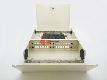 comprar Acero en frío caja de fibra óptica de la terminación del metal IP65 para FTTH GPON Fabricación en línea