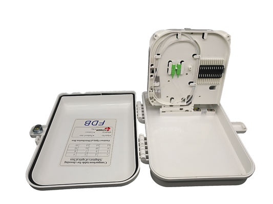 comprar Glándula de cable de fibra óptica de 2 entradas 16 fuera 16 núcleo 1x16 caja de división para redes Fabricación en línea