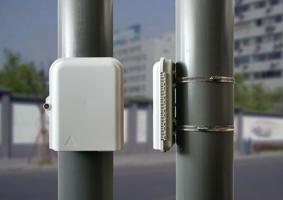 comprar FDB Caja de terminación de fibra óptica de montaje en pared o poste FDB0208C para redes de área local Fabricación en línea