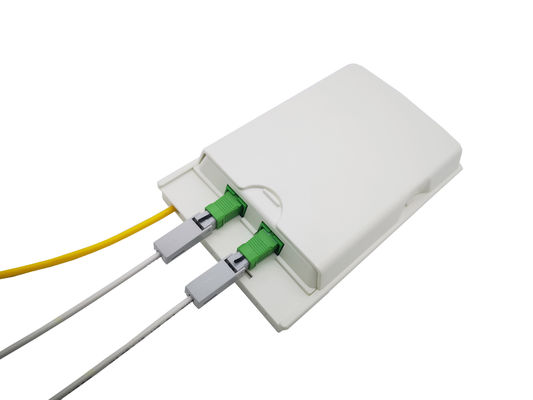 comprar FTB102H Panel de conexión de montaje en la pared Adaptador SC Caja de terminación de fibra óptica simple con PC/ABS ABS alto Fabricación en línea