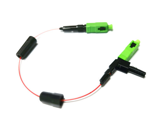 comprar Caja de terminación de fibra óptica prepolida con gel de correspondencia de bajo índice de refracción incorporado para FTTH Fabricación en línea