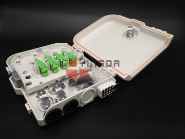comprar Caja terminal de Acess de la pared de la SIESTA de FTTH del soporte 8 de los puertos del divisor al aire libre de la fibra óptica Fabricación en línea