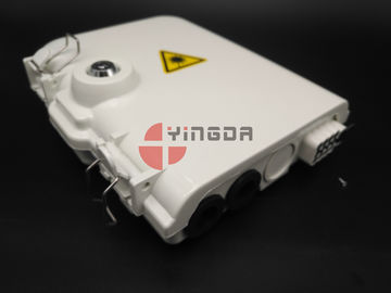 comprar La caja plástica 2 del divisor de la fibra óptica del cable de descenso de FTTH en 8 hacia fuera vira interior/al aire libre hacia el lado de babor Fabricación en línea