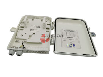 comprar Caja del divisor de la fibra óptica del PLC del ABS diámetro del cable de 7 - 10 milímetros para la red del gobierno de Nigeria de FTTH Fabricación en línea