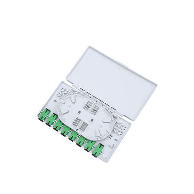 comprar Caja de terminación de fibra óptica para montaje en pared interior FTTH con 8 núcleos de capacidad Fabricación en línea