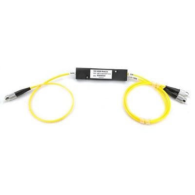 comprar Módulo ABS de reflexión 1310/1490nm WDM FWDM Coupler 1*2 con conector SC/APC Fabricación en línea