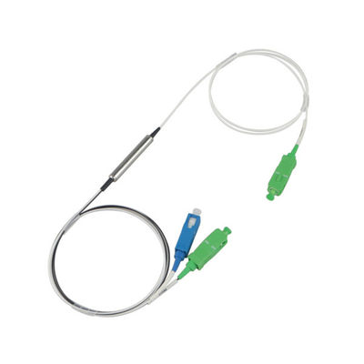 comprar Filtro óptico FWDM T1550R1310/1490 1X2 WDM con conector SC para CATV FTTH Fabricación en línea