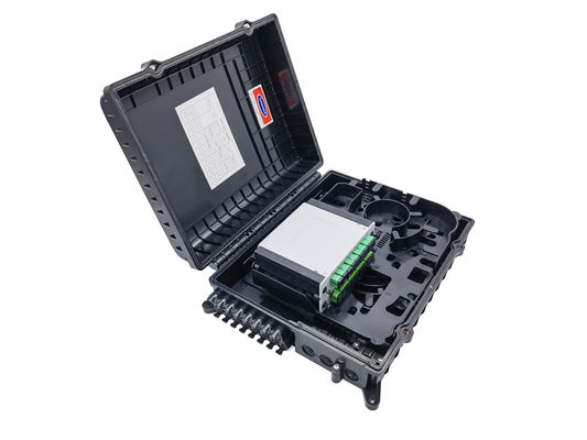 comprar  Outdoor Optical Splitter Box 3in 16out  With LGX Module  For 2x3mm Flat Drop Cable Outlets PC ABS Material Fabricación en línea