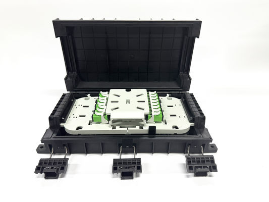 comprar Fiber 1:16 PLC splitter Box Outdoor Fiber Optic Distribution Enclosure Mini FTTH Termination Box cajas nap box IP65 Fabricación en línea