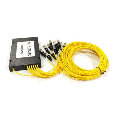 comprar Caja distribuidora óptica de fibra FTTH 1x12 con conector FC, caja ABS, divisor PLC para panel de conexión en rack de alta calidad Fabricación en línea