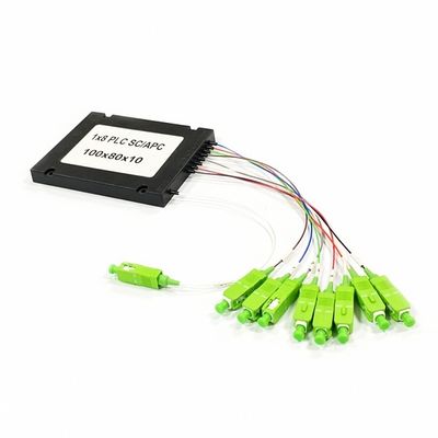 comprar Cable de entrada y salida de fibra óptica 1x8 ABS G657A1 0.9MM con SC/APC para GPON/EPON Compatible 4G 3G Fabricación en línea