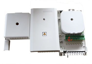 comprar Caja sin cortar IP54 de la terminación de la fibra óptica del cable del puerto de FTTH 8 para 1/8 divisor del Plc terminado Fabricación en línea