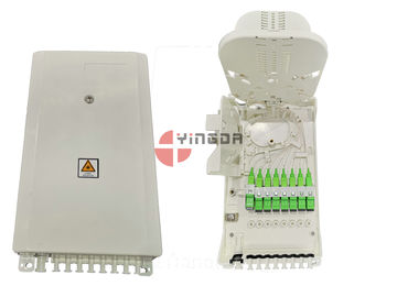 comprar Caja al aire libre de la terminación de la fibra IP54, caja de la terminación de la fibra del soporte de la pared para el cable de descenso de FTTH Fabricación en línea