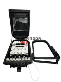 comprar Adaptador del SC del transformador 16 de la caja común del cable de la fibra de los PP del negro del CPE del externo IP65 Fabricación en línea