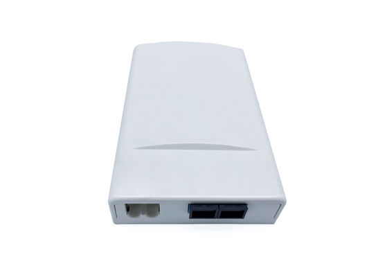 comprar Carga de fibra óptica de la caja de la terminación de 2 bases con el adaptador a dos caras y las coletas de SC/upc Fabricación en línea