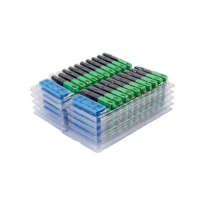 comprar Solo modo del SC APC del campo del conector verde del soporte ningún epóxido para FTTB FTTC Fabricación en línea
