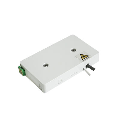 comprar Mercado de Nap Cassette Faceplate Wall Mounted del adaptador del SC de la caja del ftth de la terminación de la fibra óptica del módulo RJ11 Fabricación en línea