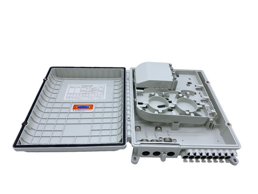comprar Mediados de caja del divisor de la fibra óptica del palmo FTTH de IP65 1x8 OTB ODB FDB Fabricación en línea