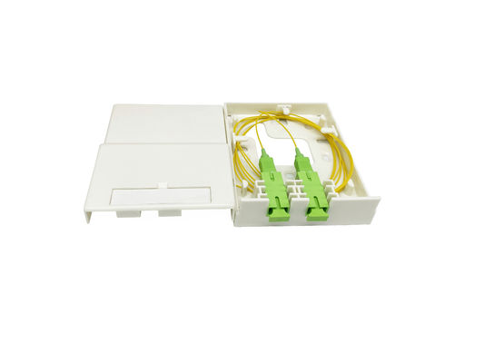 comprar 2 caja portuaria de la terminación de la fibra óptica del ABS G657B3 LSZH del SC Fabricación en línea
