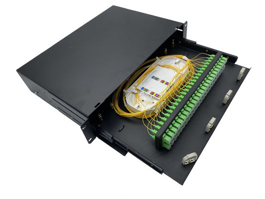 comprar E2000 el panel de remiendo portuario de la fibra óptica del SC 48 ODF 480m m Fabricación en línea