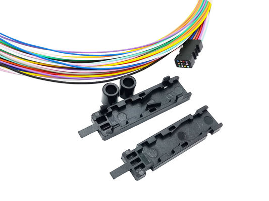 comprar El desbloqueo 4 de la fibra óptica de la cinta la base 6 12 aviva hacia fuera el tubo 2 Mts del almacenador intermediario del equipo 0.9m m 6 pies Fabricación en línea