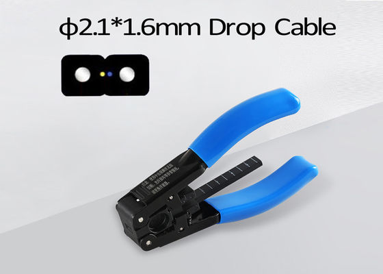 comprar Mini 2.1X 16 milímetros de FTTH de descenso del cable del separador 1 de la base 2 de la base de carbono de material del acero Fabricación en línea