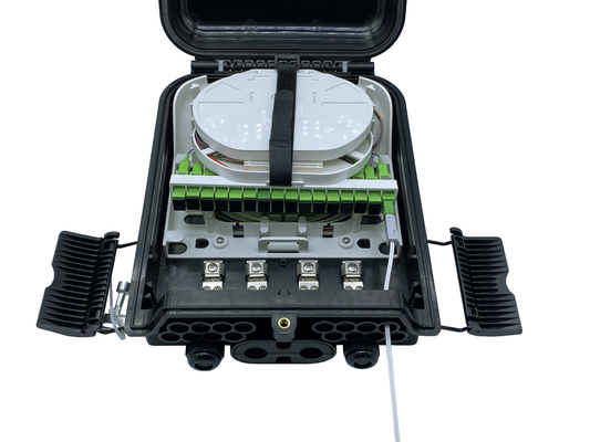 comprar SIESTA al aire libre FTTH Caja De Distribucion de 16, caja del divisor de la fibra óptica del PLC 1X16 de la estafa Fabricación en línea