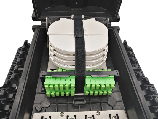comprar Caja común del cable de fribra óptica de los puertos del cable de descenso de FTTH 16, recinto de la caja de conexiones de la fibra óptica Fabricación en línea