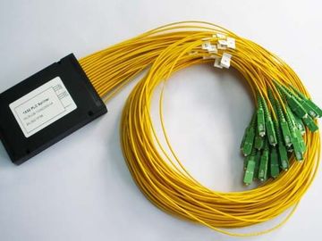 comprar LAN/mini divisor PÁLIDO 0.9m m blockless del PLC de la fibra óptica del módulo con el conector del SC/del UPC Fabricación en línea