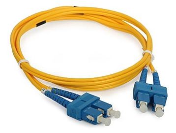 comprar 3D pasó SC óptico/UPC - SC/UPC del cordón de remiendo los puentes de la fibra del solo modo Fabricación en línea