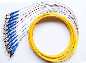 comprar Multi - la coleta 1Meter de la fibra óptica de la base de la fibra 12 o 1,5 mide, coleta de la cinta del puente FC de la fibra Fabricación en línea