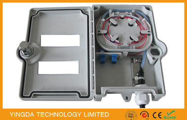 comprar 2/4 soporte al aire libre de la pared de la caja de la terminación de la fibra de la base FTTX con el material de la PC/del ABS Fabricación en línea