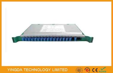 comprar Metal el casete plástico del divisor del PLC de la fibra óptica 1x64 19 pulgadas en el estante de Odf, bandeja del empalme del divisor Fabricación en línea