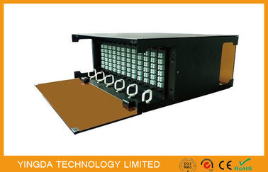 comprar 19 el panel de remiendo del cable de la fibra óptica MTP MPO del soporte de estante de la pulgada 4U, conector del SC FC del LC Fabricación en línea