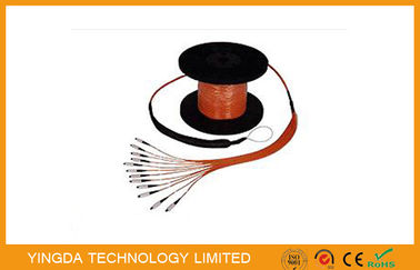 comprar asamblea de cable terminada del camión del cordón de remiendo de la fibra óptica de 8/12 bases pre - con el ojo de tracción Fabricación en línea