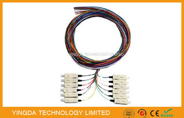 comprar 850 y coleta LSZH 3M con varios modos de funcionamiento de las fibras 50/125um del SC milímetro de la coleta de la fibra óptica 1300nm 12 Fabricación en línea