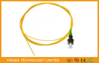 comprar bota 0.9m m amarilla del verde de la coleta SM de APC FC del cable de fribra óptica del 1.5M para las telecomunicaciones Fabricación en línea
