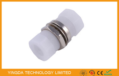 comprar Acoplador FC SM SX, adaptador FC de la fibra/tipo simplex de la fibra óptica de la PC D del metal Fabricación en línea