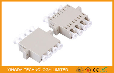 comprar Adaptador del patio del LC del panel de estante de FTTH, adaptador de fibra óptica del LC milímetro modificado para requisitos particulares Fabricación en línea