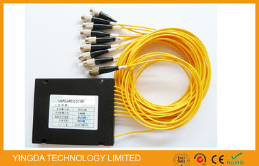 comprar plástico del ABS del módulo del divisor del PLC de la fibra óptica 1X8 para la red de Fttx/la distribución de señal óptica Fabricación en línea