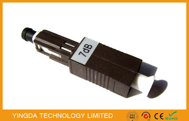 comprar El plástico MU crea el tipo enchufable fijado fibra MU 10dB del atenuador óptico 7dB Fabricación en línea