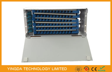 comprar Casete de la unidad de la soldadura del panel de remiendo de la fibra óptica del soporte de estante del SC FC de 72 fibras/de la base Fabricación en línea