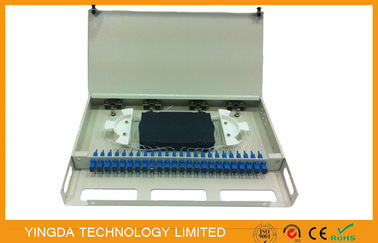 comprar El panel de remiendo de fibra del puerto del simplex 24 del SC para la red de FTTH FTTX FTTB ODN PON Fabricación en línea