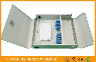 comprar La caja sola/multi de la puerta dos del modo de la fibra óptica de la terminación laminó el material de hoja de acero Fabricación en línea